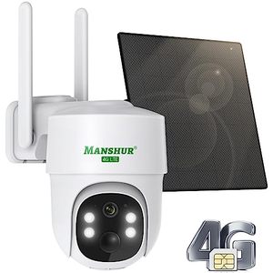 lot 1136 image: 4G LTE Cellular Security Camera Outdoor Wireless, Color Night Vision, 2 Way Talk, PIR Motion Detection, Spotlight, No WiFi Supported, IP66, CloudSD Retail $89.99