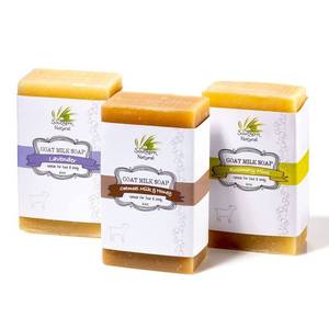 lot 1140 image: Southern Natural Goat Milk Soap Bar (Variety 3 Pack) Lavender, Oatmeal Milk & Honey, Rosemary Mint - For Eczema, Psoriasis & Dry Sensitive Skin. (Each Bar 4-4.5 oz) Retail $25.28
