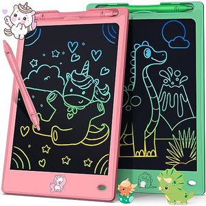 lot 1149 image: LCD Writing Tablet Doodle Board with Cute Dinosaur & Unicorn Retail $21.64