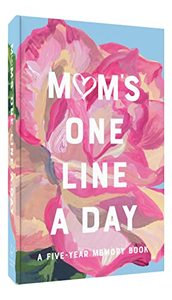 lot 1156 image: Moms Floral One Line a Day A Five-Year Memory Book Retail $22.37