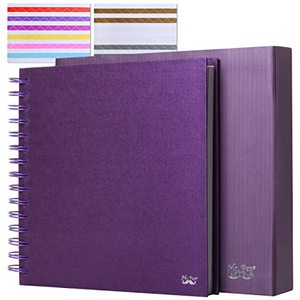 lot 1211 image: Mr. Pen-Scrapbook Photo Album with 400pcs Corner Stickers, 8x8 Inch, 80 Blank Pages Retail $11.99