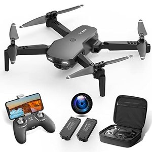 lot 1260 image: NH525 Plus Foldable Drones with 1080P HD Camera for Adults, RC Quadcopter WiFi FPV Live Video, Altitude Hold, Headless Mode, One Key Take Off for Kids Beginners 2 Batteries &Carry Case Retail $69.99
