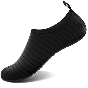 lot 1352 image: VIFUUR Water Sports Unisex Shoes Black - 11-12 W US  9.5-10.5 M US (42-43)