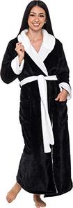 lot 1383 image: Womens Plush Fleece Bath Robe, Fluffy Long Bathrobe, Great Gift for Mom, Grandma, Daughter, Sister, Wife, Friend Retail $26.28