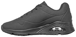 lot 1393 image: Skechers Womens UNO SR 108021 Food Service Shoe, Black, 11 Retail $74.77