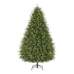 lot 6138 image: Home Decorators Collection 7.5 ft. Pre-Lit LED Eastcastle Balsam Fir Artificial Christmas Tree