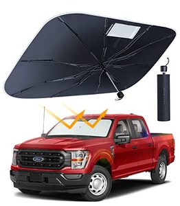 lot 24066 image: 2023 Newest andobil Car Windshield Sun Shade Umbrella -Super Heat Insulation Protection- Foldable Sunshade for Car Windshield -Car Accessories Interior -Easy to Use-Out Keeps Car Cool - XL
