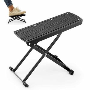lot 24091 image: Vousile Guitar Foot Tool, Guitar Foot Leg Rest, Foldable Adjustable Footstool for Guitar Player