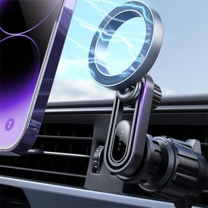 lot 24093 image: LISEN Fits MagSafe Car Mount for iPhone Holder 20 Strongest Magnets Magnetic Phone Holder for Car Vent Universal iPhone Car Phone Holder Mount for iPhone 14 13 12 Pro Max Mini Plus MagSafe Case
