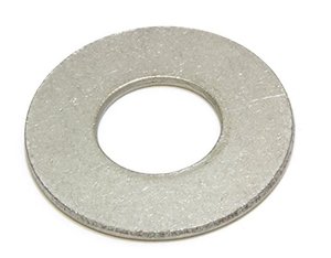 lot 24111 image: Bolt Dropper Flat Washer for Bolts - 10x12 OD Stainless Washer, (18-8) 304 Solid Stainless Steel Flat Finish Metal Washer - Rust Resistant Washers - Great for Indoor and Outdoors