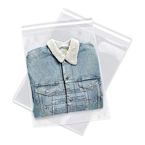 lot 24144 image: Spartan Industrial - 18 X 24Self Seal Clear Poly Bags with Suffocation Warning for Packaging, T Shirts & FBA - Permanent Adhesive