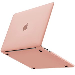 lot 24171 image: Gahwa Case Compatible with MacBook Pro 13 inch Case 2016-2020 Release (Model A1708A1706A1989A2159A2251A2289A2338), Protective Plastic Hard Shell Case Cover - Matte Pink