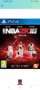 lot 24191 image: NBA 2K16 (PS4) (visible use)