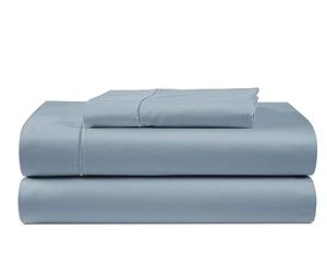 lot 24242 image: LANE LINEN 100% Egyptian Cotton Bed Sheets - 1000 Thread Count 3-Piece Twin Set Long Staple Bedding Sateen Weave Luxury Hotel Fits Upto 16 Mattress French Blue