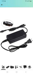 lot 24256 image: Jucuwe 42V 2A Power Adapter 5060Hz 100-240VAC with 3-Prong Connector for 36V Sports Mod Dirt Quad,and Pocket Mod Power Supply
