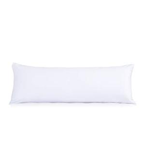 lot 24315 image: EVOLIVE Ultra Soft Microfiber Body Pillow CoverPillowcases 21x54 with Hidden Zipper Closure (21x54 Body Pillow Cover, White)