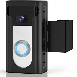 lot 24321 image: Anti-Theft Video Doorbell Mount Compatible with Video Doorbell 433 Plus21(2020 Release), Liwin No-Drill Adjustable Mounting Bracket Holder Accessories for Home Apartment Rentals Office Room (visible use)
