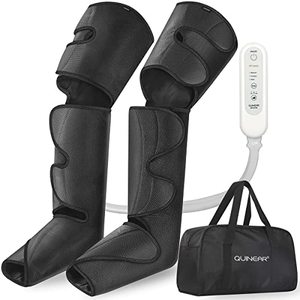 lot 24346 image: QUINEAR Leg Massager, Air Compression Leg Circulation System Wraps Feet, Calves & Thighs for Muscles Relaxation and Swelling Cramps Pain Relief