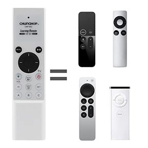 lot 24354 image: CHUNGHOP New Infrared Learning Remote Control for Apple 23 TV Box A1294 A1156, for Apple 2021 TV4 4K, for Apple 4th TV HD, MC377LLA A1962 A1842MQD22MP7P2 A1469 A1427MD199 A1378MC572 MM4T2AMA