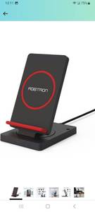 lot 24358 image: Wireless Charger, 15W Fast Phone Charging Stand for Samsung Galaxy S23 UltraS22Note 20Z Flip 54Z Fold 54, Rotatable Qi Charger for iPhone