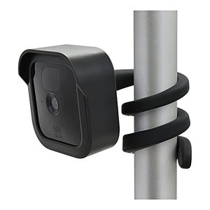 lot 24505 image: Aobelieve Flexible Twist Mount and Weatherproof Camera Cover for Blink Outdoor (3rd Gen), Black