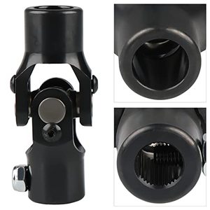 lot 24520 image: WMPHE Single Steering Shaft Universal U Joint 58-36 Spline x 34 Round, 96mm (3-34) Working Angle 35°Degree