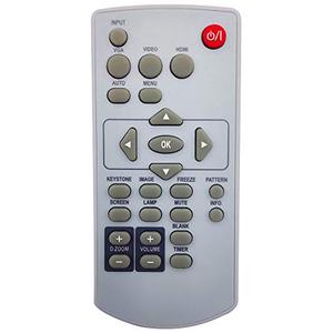 lot 24550 image: INTECHING 63910016 Projector Remote Control for Eiki EK-100W, EK-101X, EK-102X, EK-103X, EK-301W, EK-302X, EK-303U, EK-305U, EK-306U, EK-307W, EK-308U, EK-309W