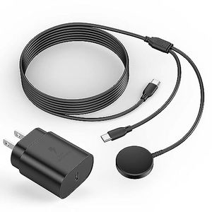 lot 24560 image: 2 in 1 Samsung Watch Charger Samsung Fast Charger 25W USB C Wall Charger Block with 6.6FT Magnetic Charging Cable Type C Cord for Galaxy Watch 543Active 21, Galaxy S22S21S20S10, Note 201098