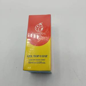 lot 24638 image: beetles Gel Polish Top and Base No Wipe Matte Coat 1 bottle Nail Set Shine Effect Long Lasting Soak Off Light Lamp Diy Home Mani for Women Girls