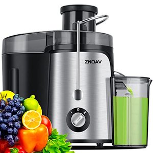 lot 24693 image: Juicer Machine, 600W Juicer with 3.5� Wide Chute for Whole Fruits and Veg, Juice Extractor with 3 Speeds, BPA Free, Easy to Clean, Compact Centrifugal Juicer Anti-drip