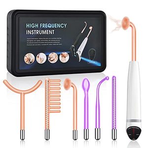 lot 24712 image: High F requency Facial Wand Machine for Eyes Hair Body Care, at Home Facial Kit for Women