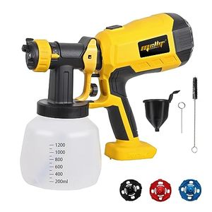lot 24739 image: Cordless Paint Sprayer, Compatible w dewalt 20V Max Battery Handheld HVLP Paint Gun wBrushless Motor  Suitable for Countless Painting, Home Interior and Exterior, House Painting (NO Battery)