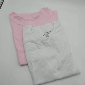 lot 24768 image: Amazon Essentials Girls Short-Sleeve T-Shirt Tops (Previously Spotted Zebra), Pack of 2 WhitePink, X-Large