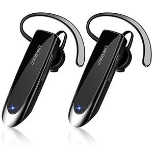 lot 24781 image: Link Dream Bluetooth Earpiece for Cell Phone Hands Free Wireless Headset Noise Cancelling Mic 24Hrs Talking 1440Hrs Standby Compatible with iPhone Android for Driver Trucker (2 Pack)