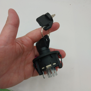lot 24882 image:  unsure if used, please see pictures of actual product  AIB2C Ignition Switch 117-2222 137-4101 with 2 Keys for Exmark Vantage, Toro TimeCutter Z4200 Z4235 Z5035 Z5060 Z4202