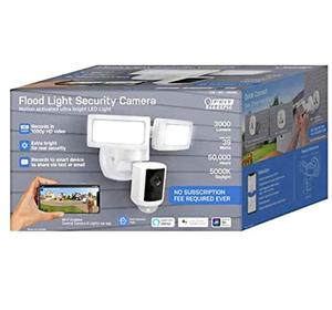 lot 24899 image: USED  Feit Electric LED 1080P HD Smart Flood Security Light