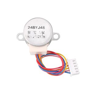 lot 24988 image: unsure if used  uxcell 24BYJ48 DC 5V Reduction Stepper Motor Micro Reducer Motor 4-Phase 5-Wire 164 Reduction Rate
