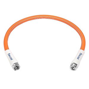 lot 25005 image: Fevone Garden Hose 3 ft, Drinking Water Safe, 34 Solid Aluminum Fittings - No Leak, Hose Reel Leader Hose, Water Hose Connector, Hose Reel Connecting Hose, Small Hose Extension
