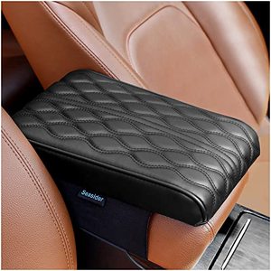 lot 25014 image: Seasider Car Armrest Cover (12.58.42 Inch) Soft 100% Memory Foam, Car Arm Rest Cushion, Auto Center Console Pad, Waterproof Elbow Rest Box Covers, Car Decor Interior Accessory Protection Cushions