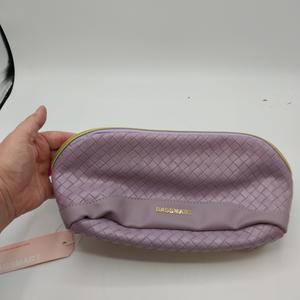 lot 25073 image: BAGSMART Makeup Bag Cosmetic Bag, Travel Makeup Bag, PU leather Makeup Bags for Women Portable Water-resistent Pouch Open Flat Make Up Organizer Bag for Toiletries, Brushes, PU Leather Lavender