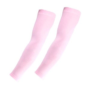 lot 25078 image: The Elixir Arm Compression Sleeves UV Protective - Forearm Sleeve Cover Arms from UV Sun Protection, Pink