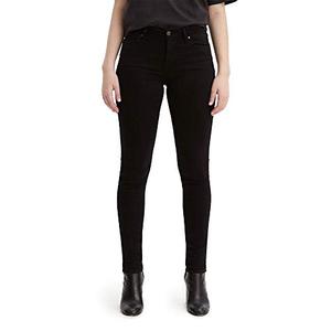 lot 25239 image: Levis Womens 711 Skinny Jeans, Soft Black, 31W x 32L
