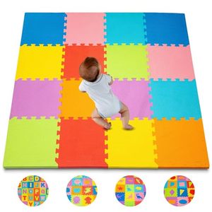 lot 25262 image: ToyVelt Foam Puzzle Floor Mat for Kids � Interlocking Play Mat with Colors, Shapes, Alphabet, ABC, Numbers � Educational Large Puzzle Foam Floor Tiles for Crawling, Playroom, Play Area, Baby Nursery