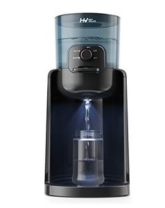 lot 25282 image: Water Warmer, HEYVALUE Baby Bottle Warmer, Formula Maker with Night Light, 4 Temperature Control & 72H Keep Warm, Detachable Tank, Instantly Dispenses Warm Water, Feed Baby More Easier and Healthier