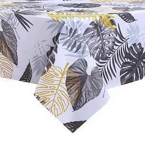 lot 25344 image: Heavy Duty Vinyl Tablecloth Waterproof Oil-Proof PVC Table Cloth Stain-Resistant Wipeable Rectangle or Square Table Cover