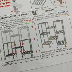 lot 25480 image: wooden shelving assembly required
