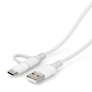 lot 25487 image: Charger Cord Replacement for Kindle Fire, Paperwhite, Amazon Fire Tablet, Oasis e-Reader - White 6 ft