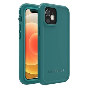 lot 25500 image: LifeProof FR SERIES Waterproof Case for iPhone 12 mini - FRE DIVER (OCEAN DEPTHSPEACOCK BLUE)