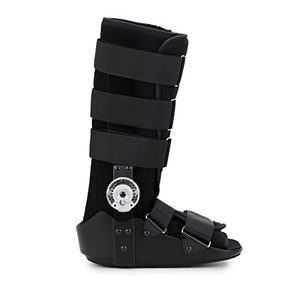 lot 25652 image: Air Cam Walker Fracture Boot, Walking Boot for Sprained Ankle, Stress Fracture, Broken Foot. Orthopedic Boot (LFoot Length 10.8-11.5Inch)