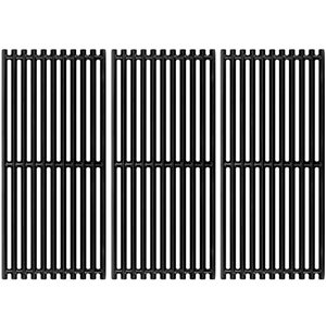 lot 25735 image: GGC 17 Grill Grates Replacement for Charbroil Infrared 3 Burner 463242515 463242516 G466-0025-W1A 463243016 463246018 463346017, Cast Iron Charbroil Grill Replacement Parts